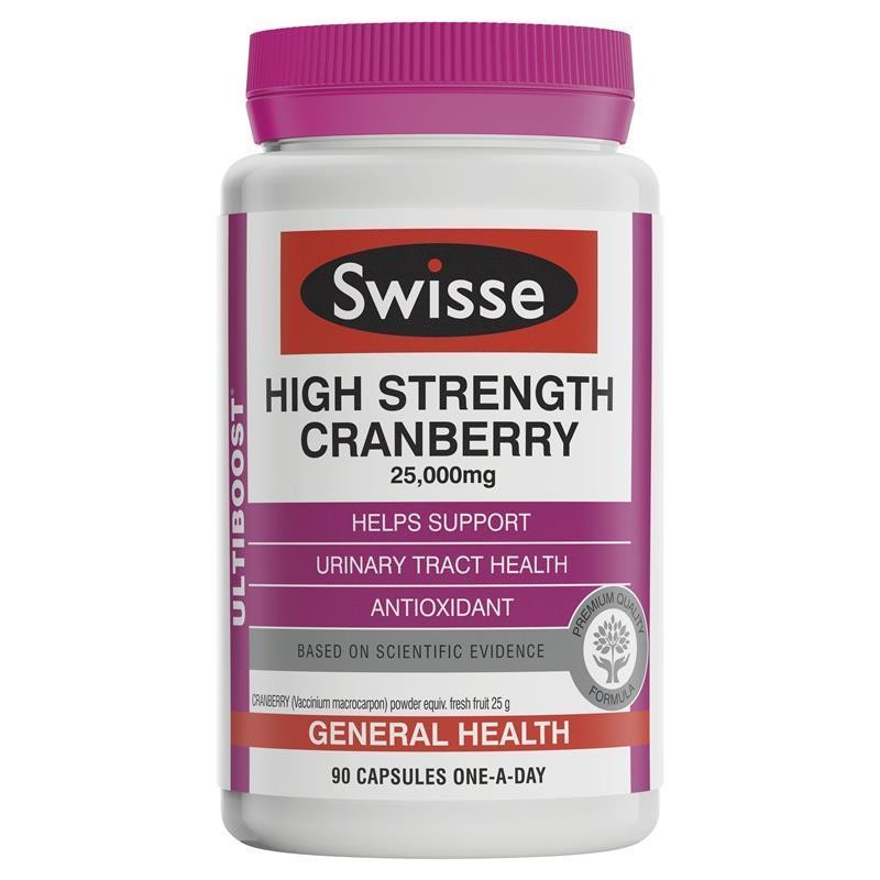 Swisse高浓度蔓越莓精华胶囊 呵护泌尿系统 90粒