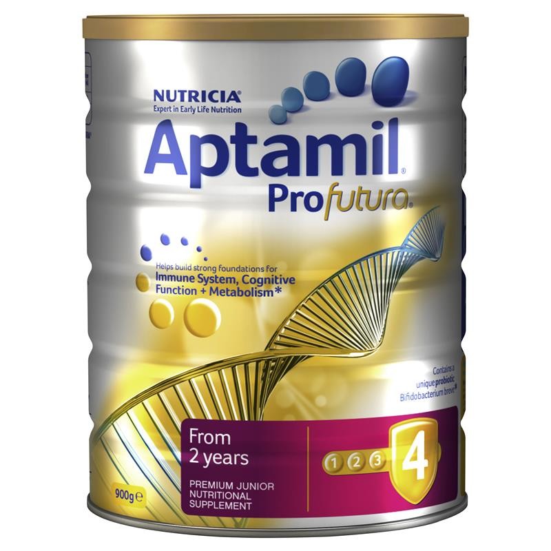 Aptamil爱他美幼儿配方奶粉（白金版4段） 900g