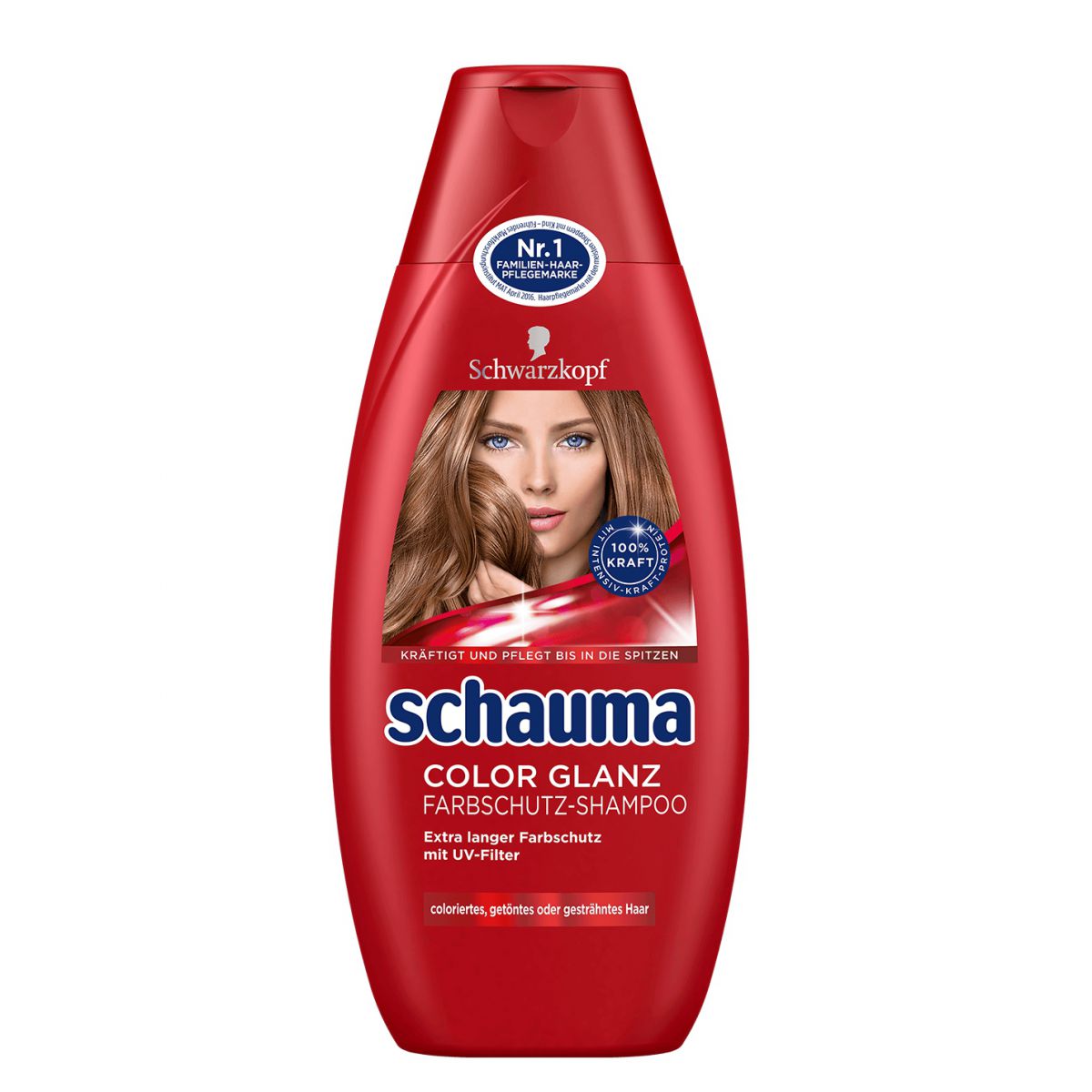 Schauma施华蔻女士烫染护色修复洗发香波（Color Glanz）