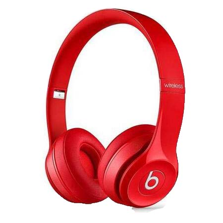 Beats/Solo2 Wireless™ On Ear Headphone - Red MHNJ2PA/A