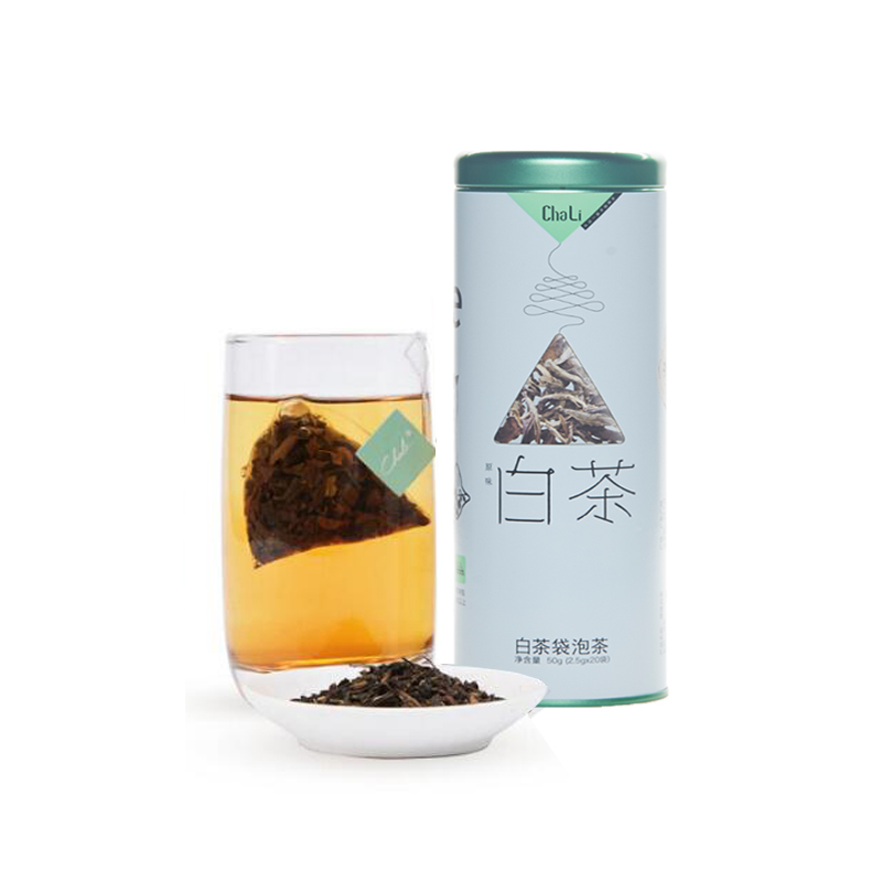 茶里ChaLi 白茶 三角包罐装(20包/50g)
