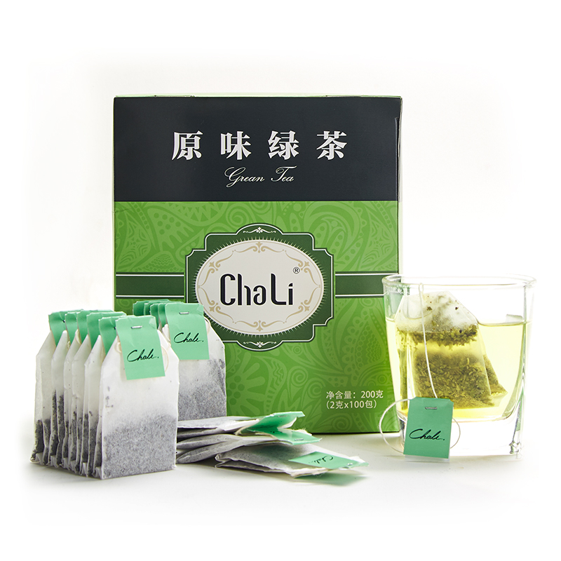 茶里ChaLi 原味绿茶 环保滤纸袋包装（100包/200g）