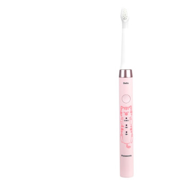 松下（Panasonic）电动声波振动牙刷儿童电动牙刷轻柔护齿呵护儿童成长粉红色EW-DM31-P405
