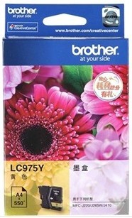 原装 兄弟LC975Y墨盒黄色 适用 MFC-J410 MFC-J220 MFC-J265W
