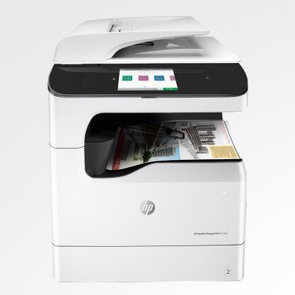 惠普HP MFP P77740zs管理型彩色页宽复合机