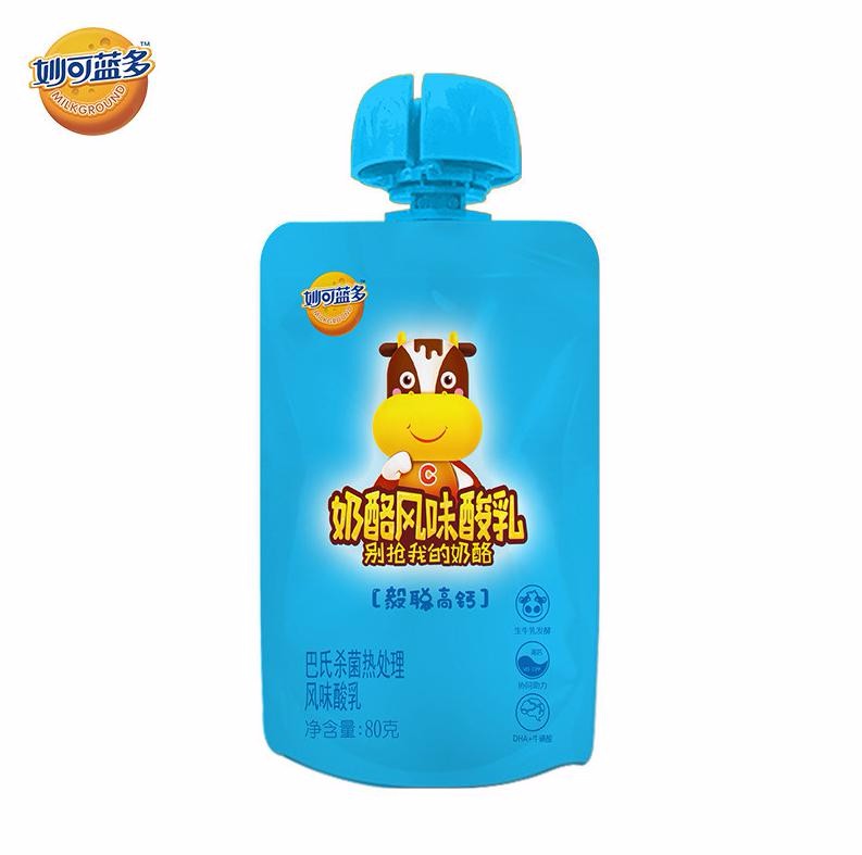 “妙可蓝多”奶酪风味酸乳-毅聪高钙