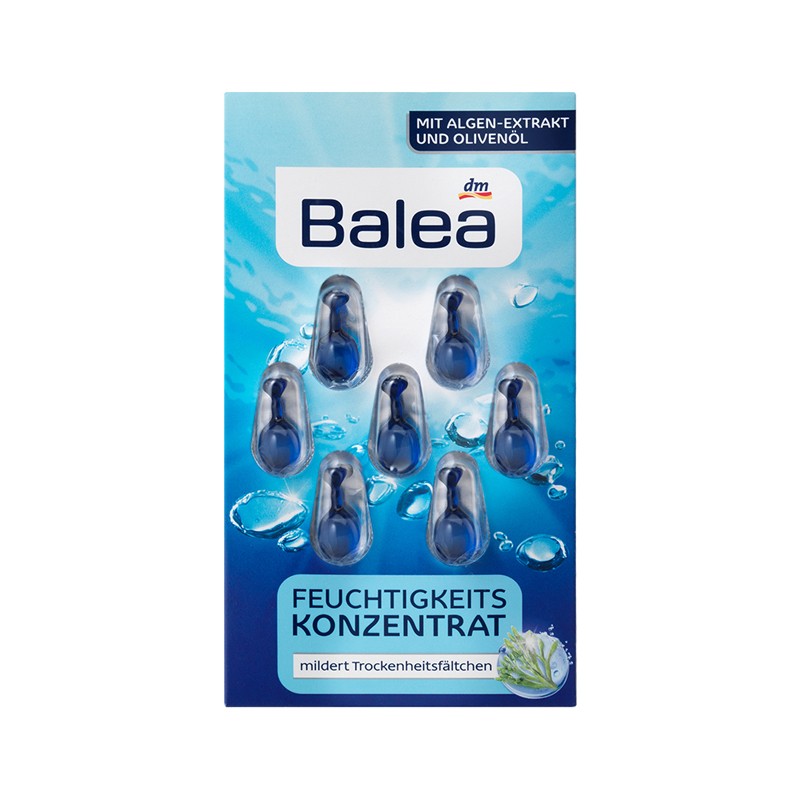 Balea芭乐雅 橄榄油绿藻保湿精华素胶囊