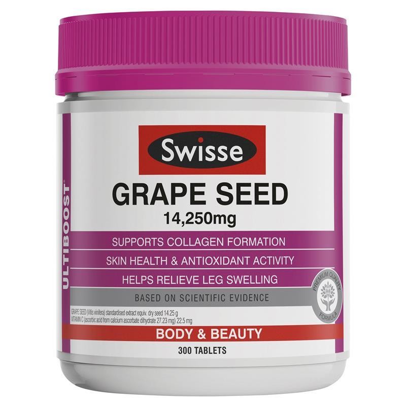 Swisse高浓度葡萄籽 花青素 300粒