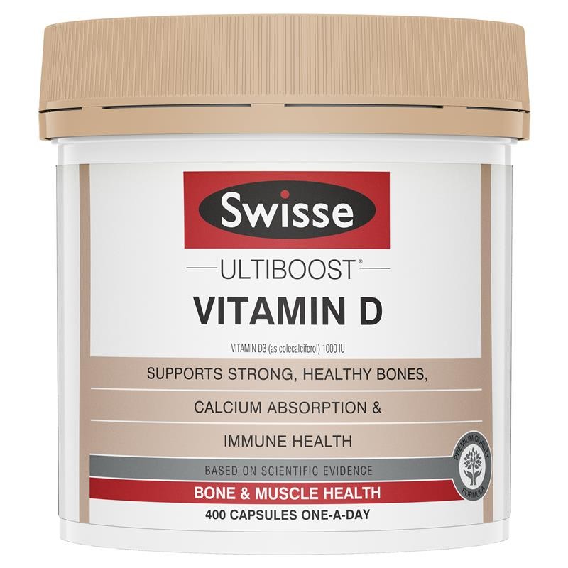 Swisse 维生素D片 帮助钙吸收 400片