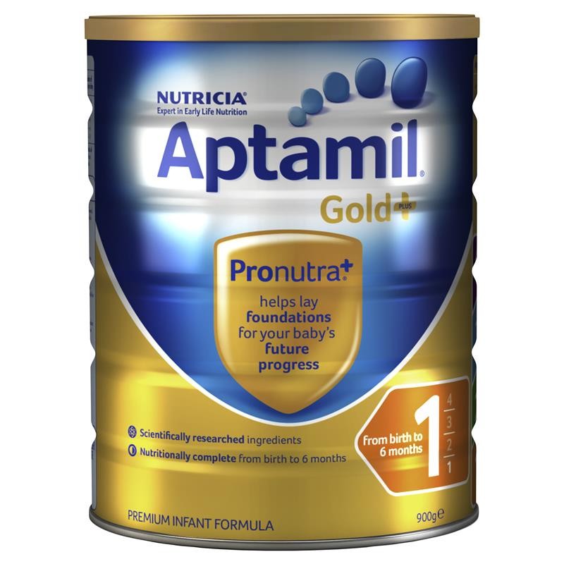 Aptamil爱他美婴儿配方奶粉（金装版1段）900g