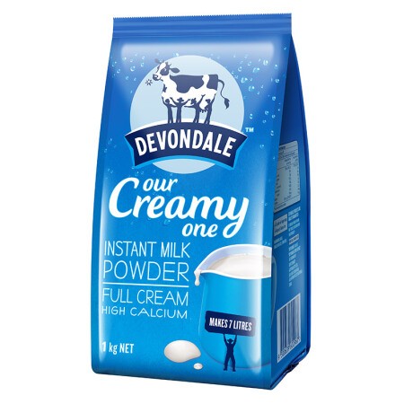 DEVONDALE德运全脂高钙成人奶粉 1KG
