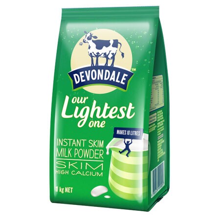 DEVONDALE德运脱脂高钙成人奶粉 1KG