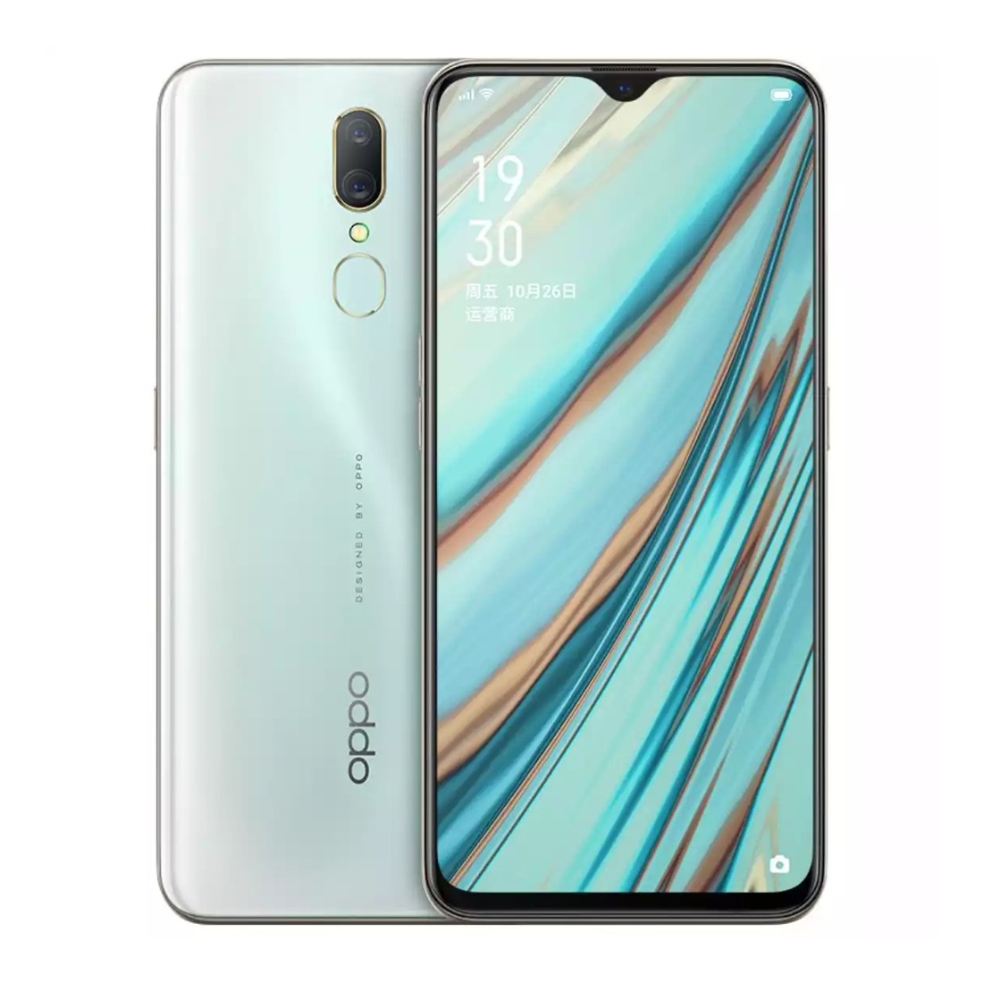 OPPO A9 全面屏拍照游戏智能手机 6G+128G 冰玉白 全网通