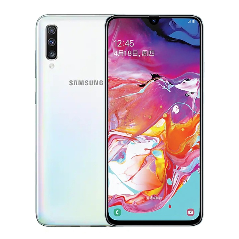 三星 Galaxy A70 6G+128G  (SM-A7050)智能手机 珍珠白