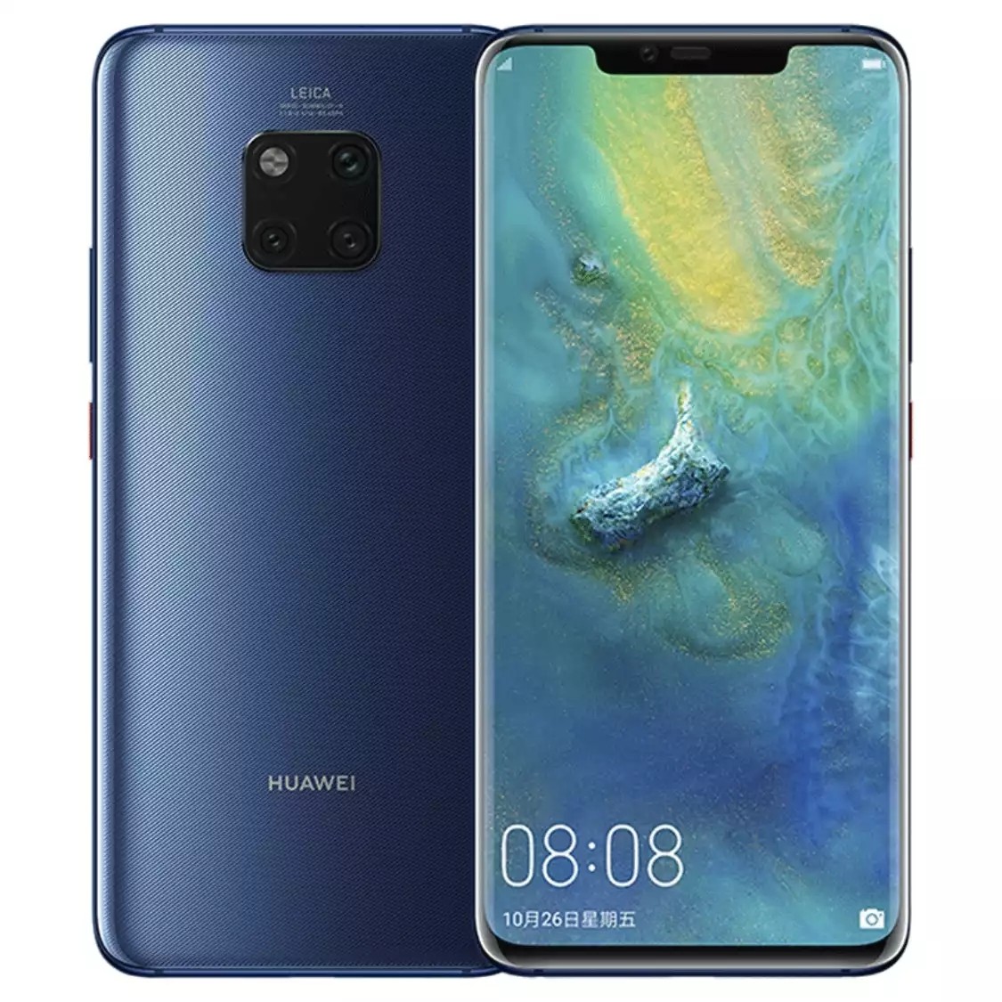 华为 Mate 20Pro (UD) 8G+128G 超广角徕卡三摄手机 全网通 宝石蓝