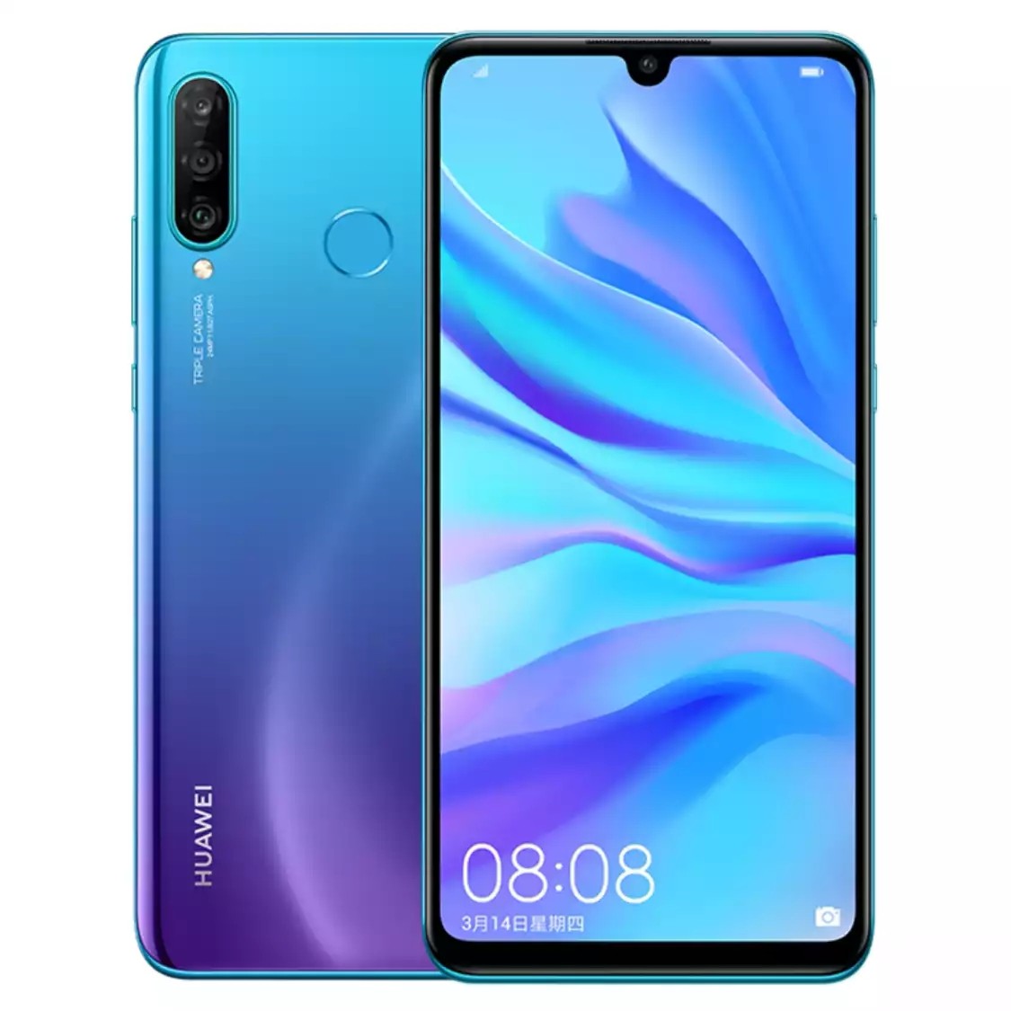 华为 nova 4e 6G+128G 3200万立体美颜手机 全网通