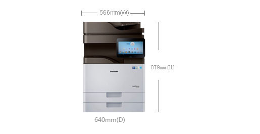 SL-X4220RX/XIL的尺寸