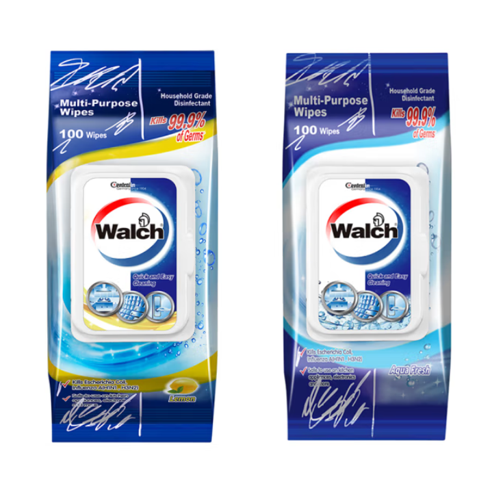 威露士（Walch）多用途家居表面杀菌湿巾100片（两款可选）
