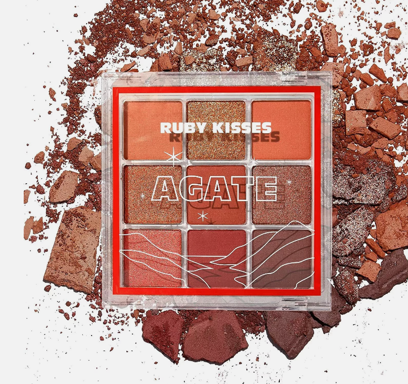 KISS NEW YORK RUBY KISSES 九宫格眼影面部套装彩妆盘（3种可选)