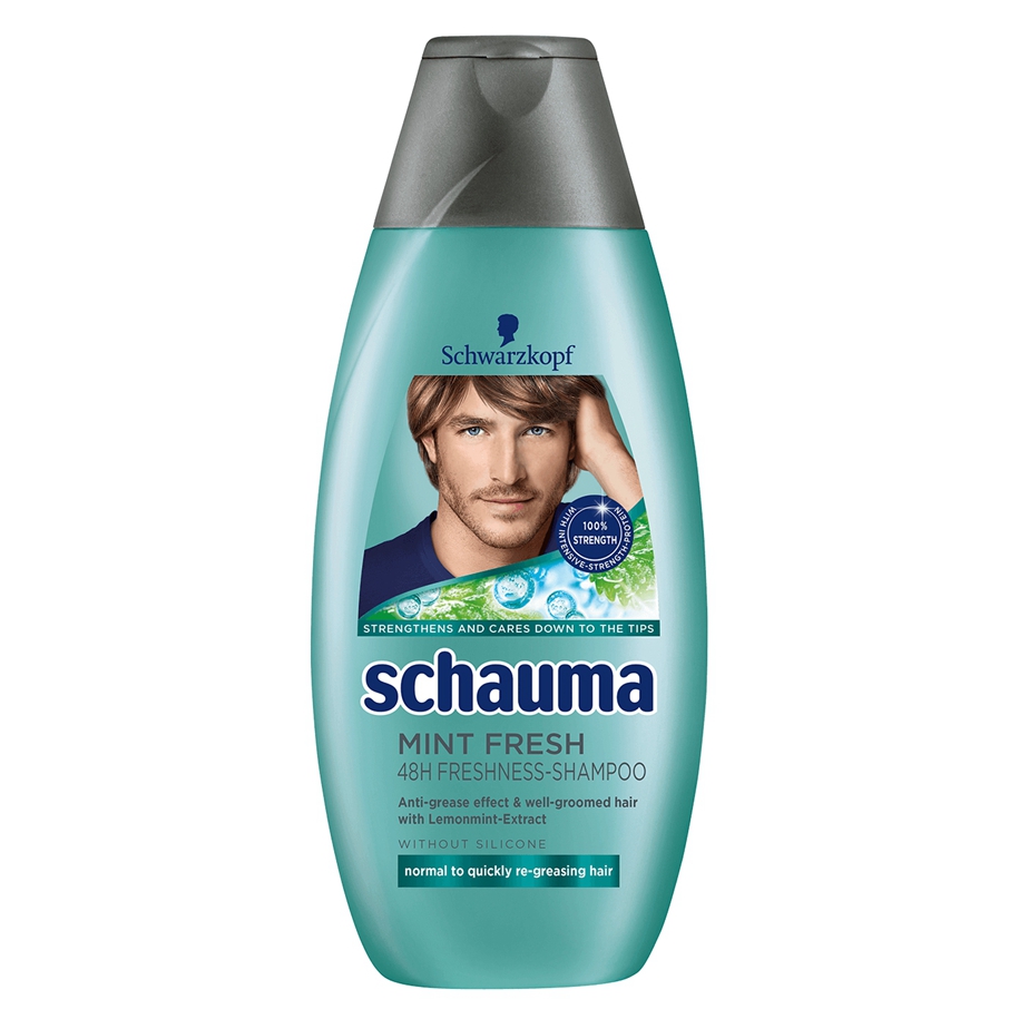 Schauma施华蔻男士薄荷冰爽控油洗发香波