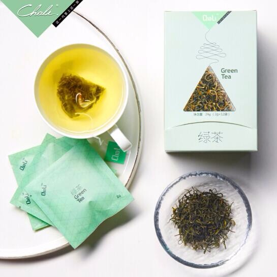 茶里ChaLi 原味绿茶 三角包盒装