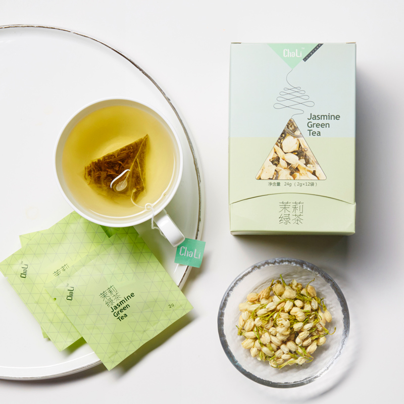 茶里ChaLi  茉莉绿茶 三角包盒装